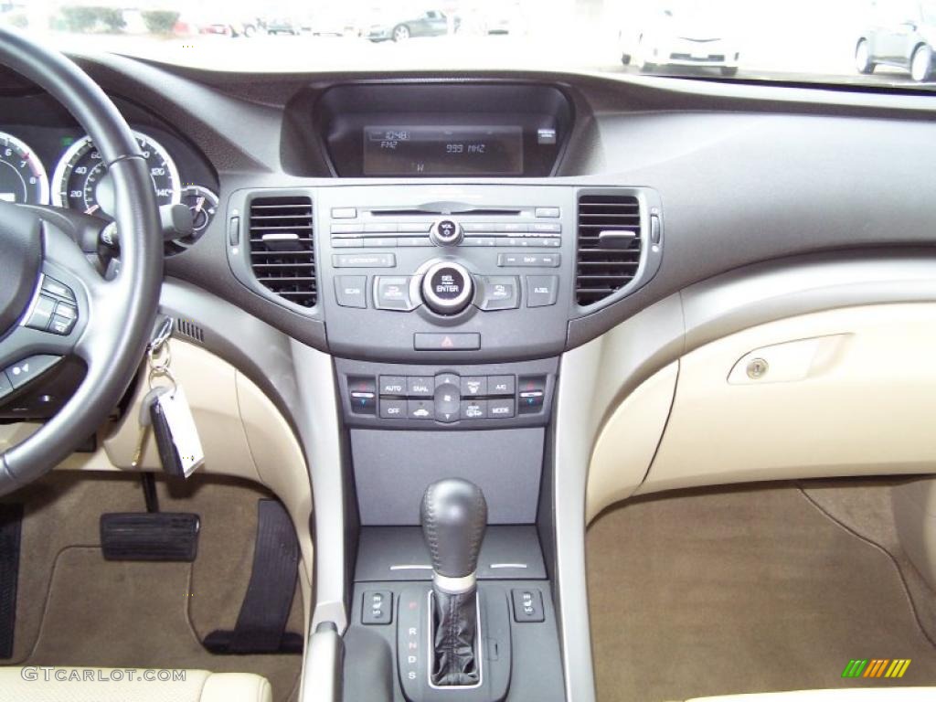 2010 Acura TSX V6 Sedan Parchment Dashboard Photo #52747032