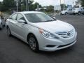 2012 Shimmering White Hyundai Sonata GLS  photo #4