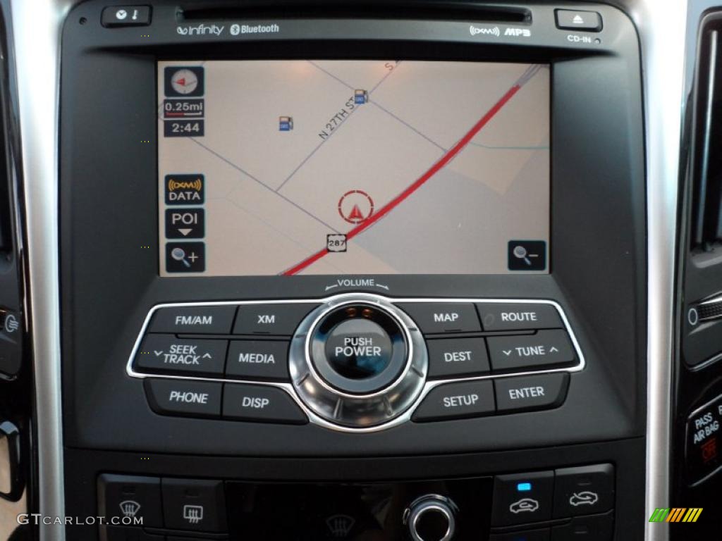 2011 Sonata Limited - Midnight Black / Black photo #29