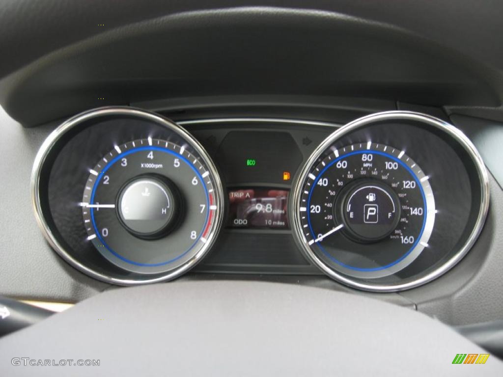 2012 Hyundai Sonata GLS Gauges Photo #52747956
