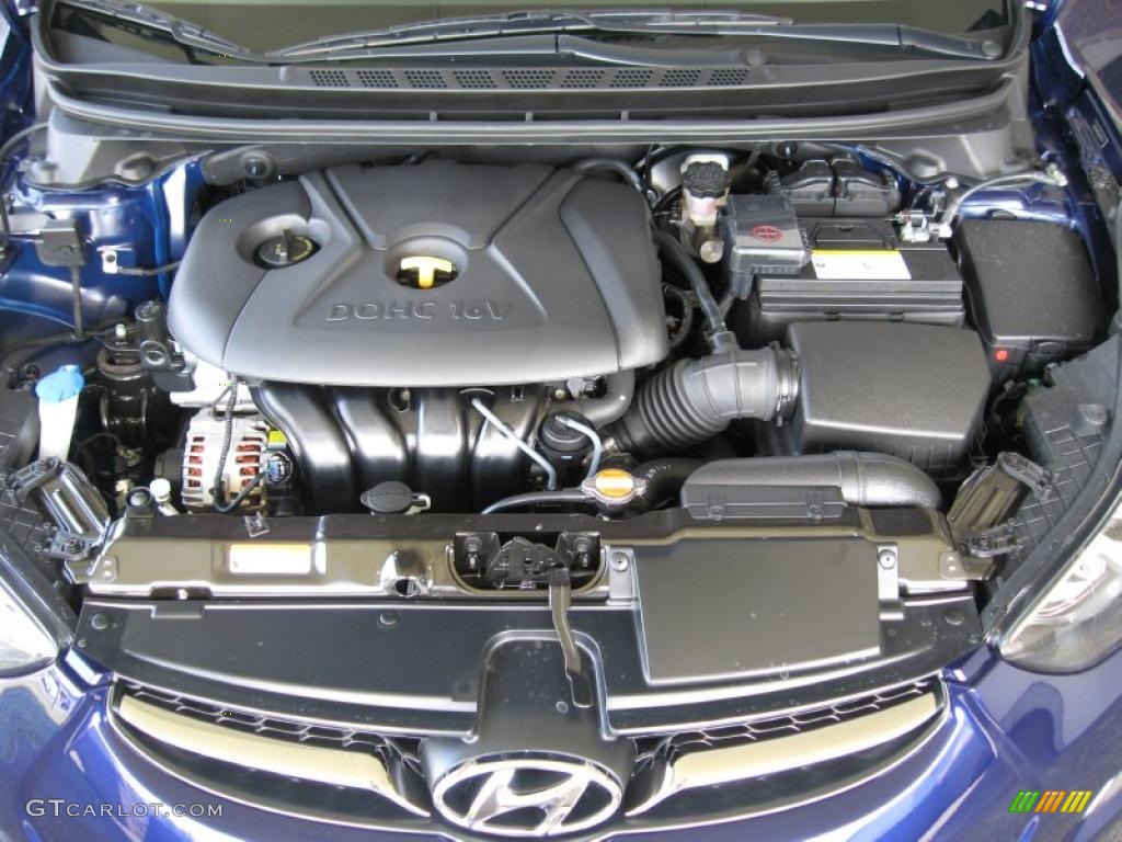2012 Hyundai Elantra Limited 2.0 Liter DOHC 16-Valve D-CVVT 4 Cylinder Engine Photo #52748072