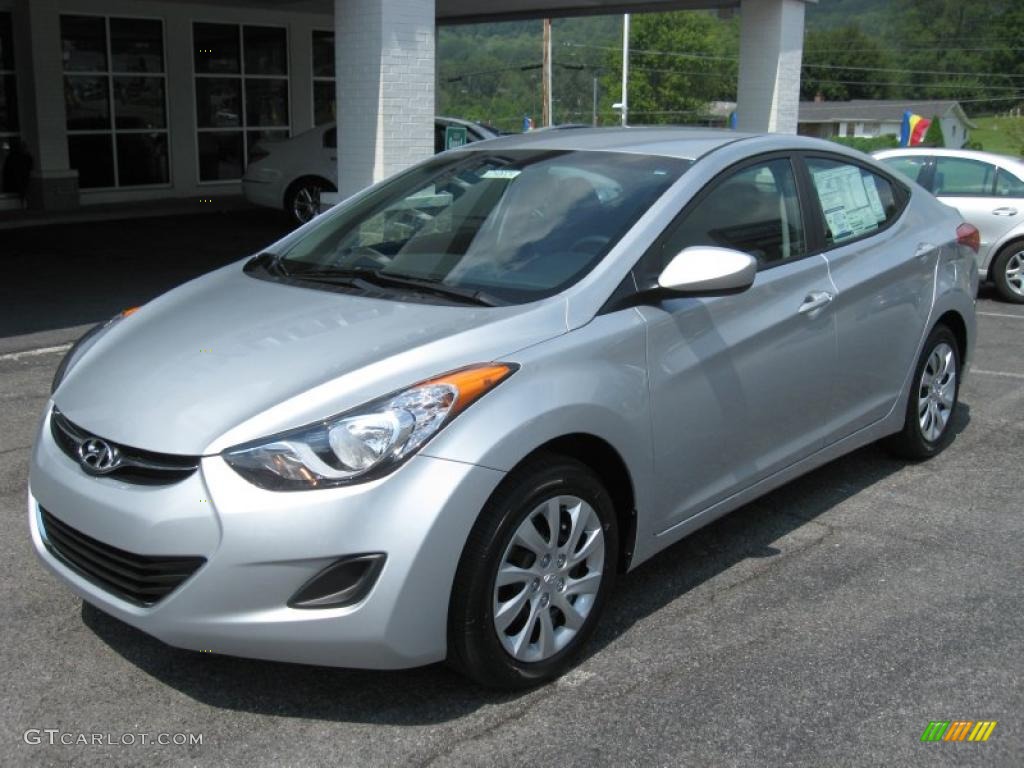Silver 2012 Hyundai Elantra GLS Exterior Photo #52748400