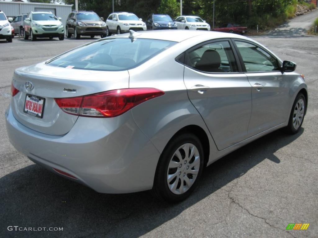 2012 Elantra GLS - Silver / Gray photo #6