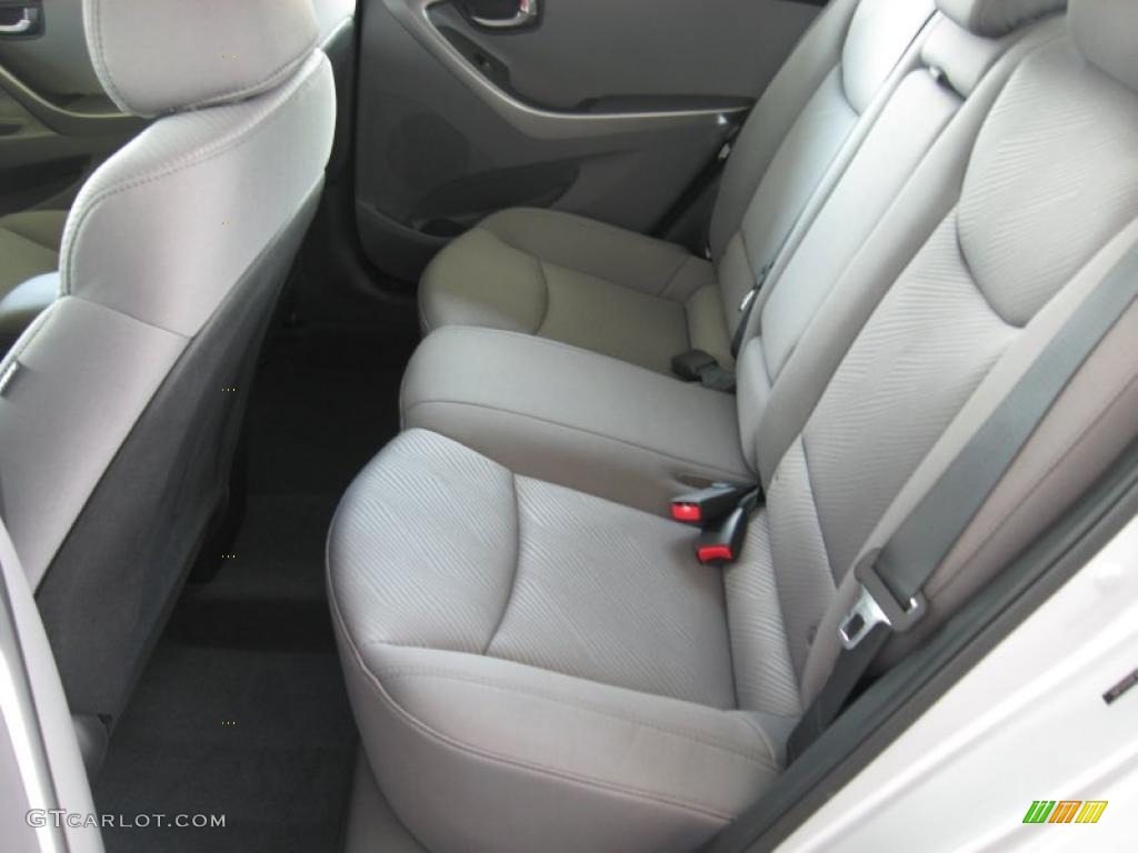 Gray Interior 2012 Hyundai Elantra GLS Photo #52748636