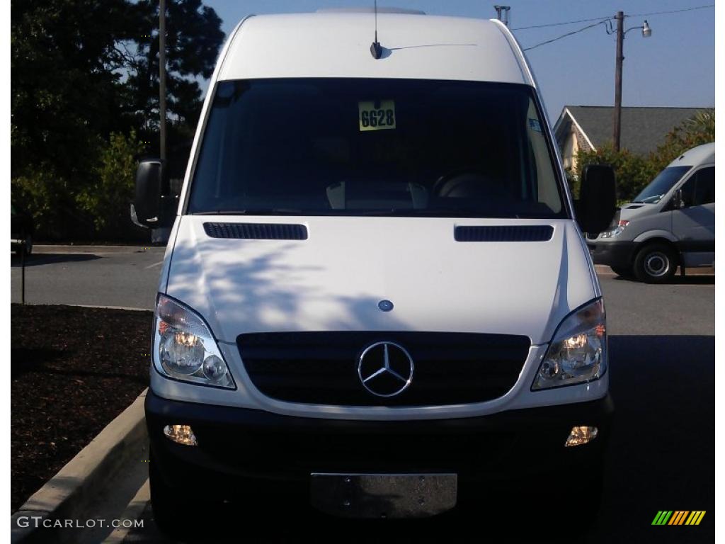 2011 Sprinter 2500 High Roof Passenger Van - Arctic White / Black photo #3