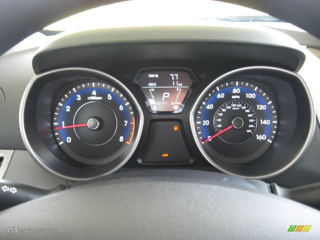 2012 Hyundai Elantra GLS Gauges Photo #52748820