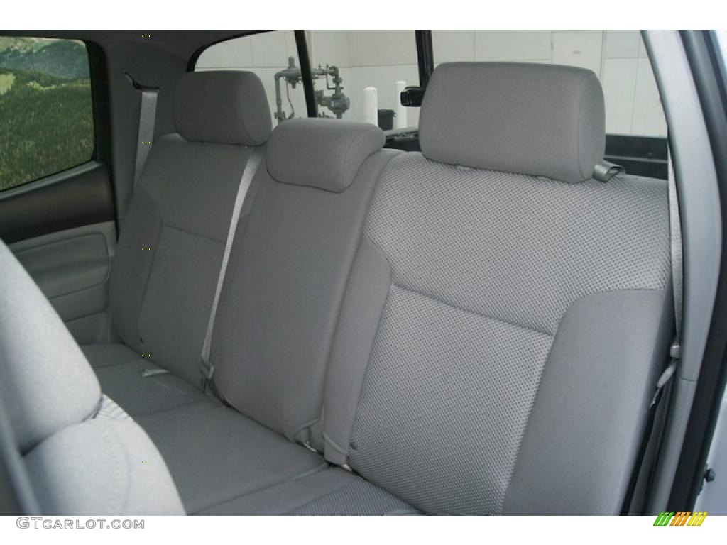 2011 Tacoma V6 SR5 Double Cab 4x4 - Silver Streak Mica / Graphite Gray photo #8