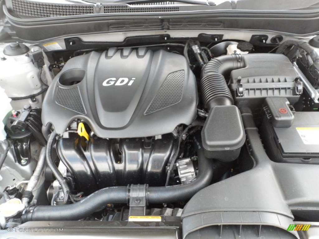2012 Hyundai Sonata Limited 2.4 Liter GDI DOHC 16-Valve D-CVVT 4 Cylinder Engine Photo #52750620