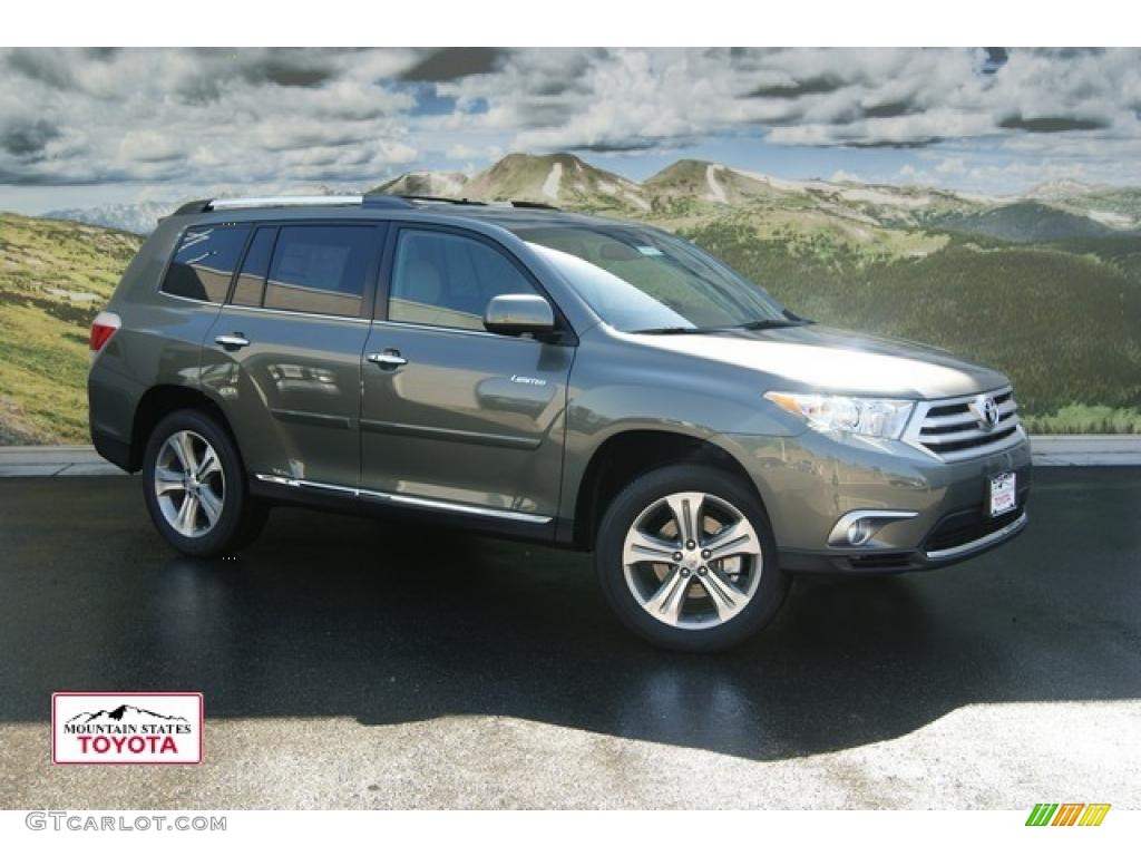 2011 Highlander Limited 4WD - Magnetic Gray Metallic / Ash photo #1