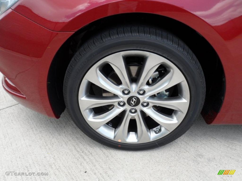 2012 Hyundai Sonata SE Wheel Photo #52751256