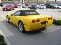 2003 Millenium Yellow Chevrolet Corvette Convertible  photo #3