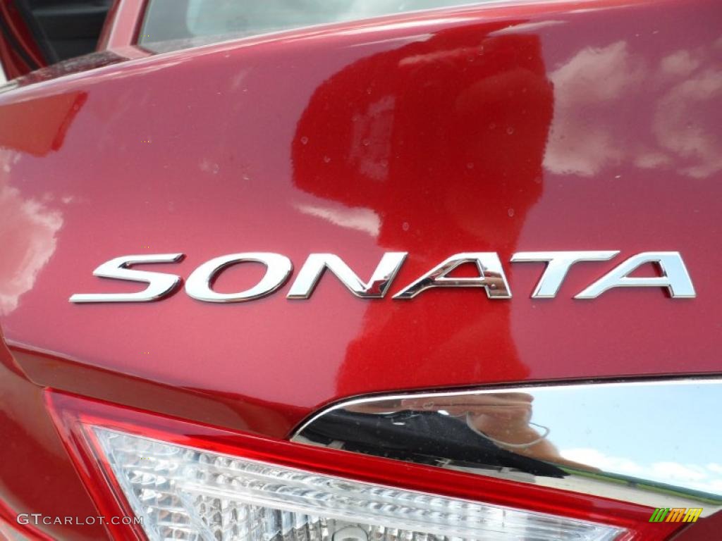 2012 Hyundai Sonata SE Marks and Logos Photo #52751332