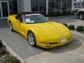 Millenium Yellow 2003 Chevrolet Corvette Convertible Exterior