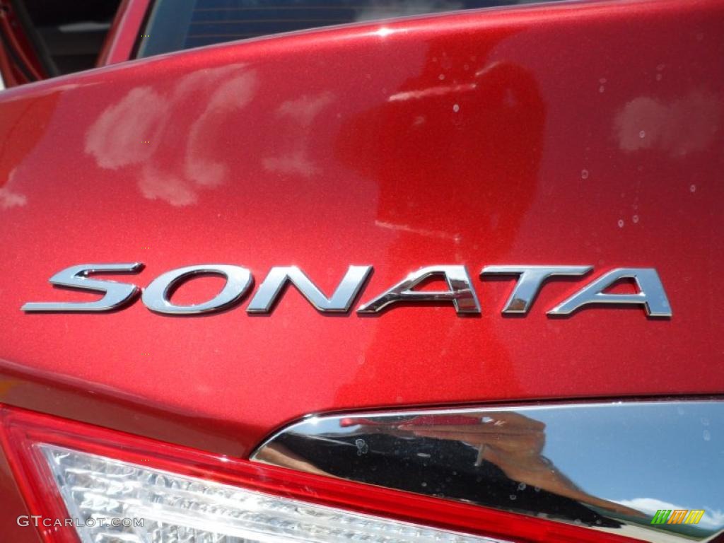 2012 Hyundai Sonata SE Marks and Logos Photo #52751872