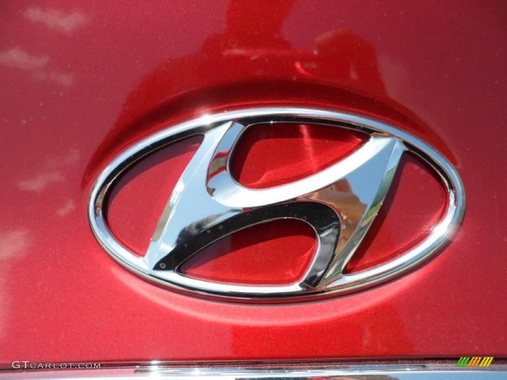 2012 Hyundai Sonata SE Marks and Logos Photo #52751884