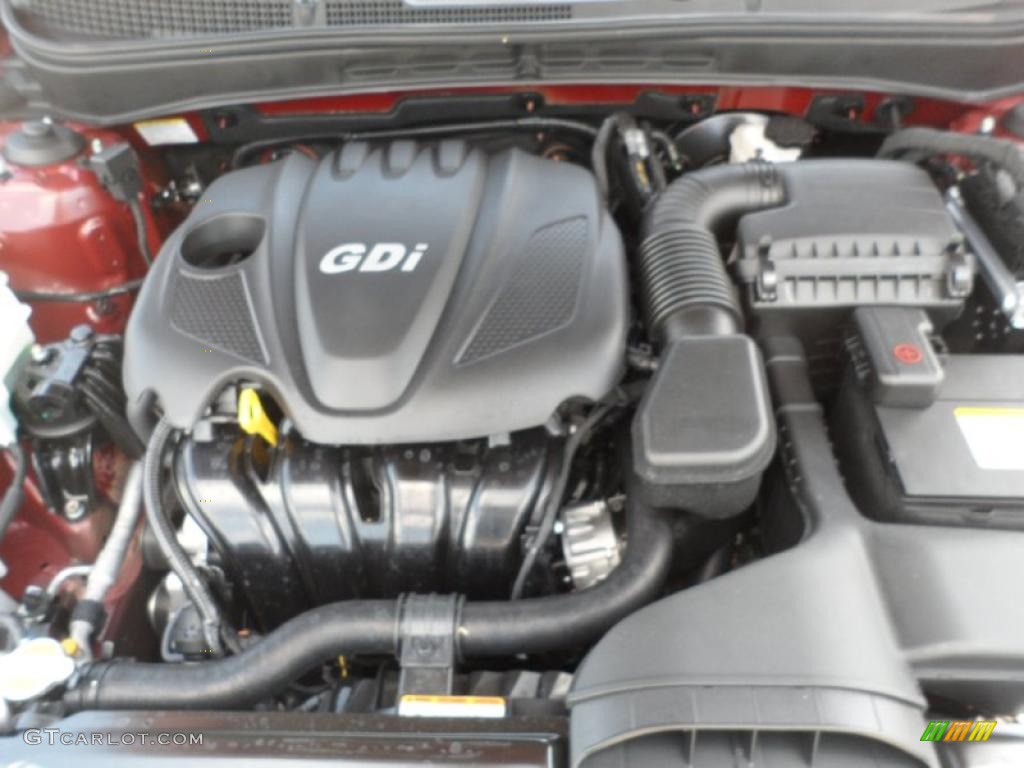 2012 Hyundai Sonata SE 2.4 Liter GDI DOHC 16-Valve D-CVVT 4 Cylinder Engine Photo #52751892