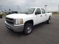 Summit White 2011 Chevrolet Silverado 2500HD Crew Cab 4x4 Exterior