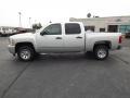 2011 Sheer Silver Metallic Chevrolet Silverado 1500 LS Crew Cab  photo #8