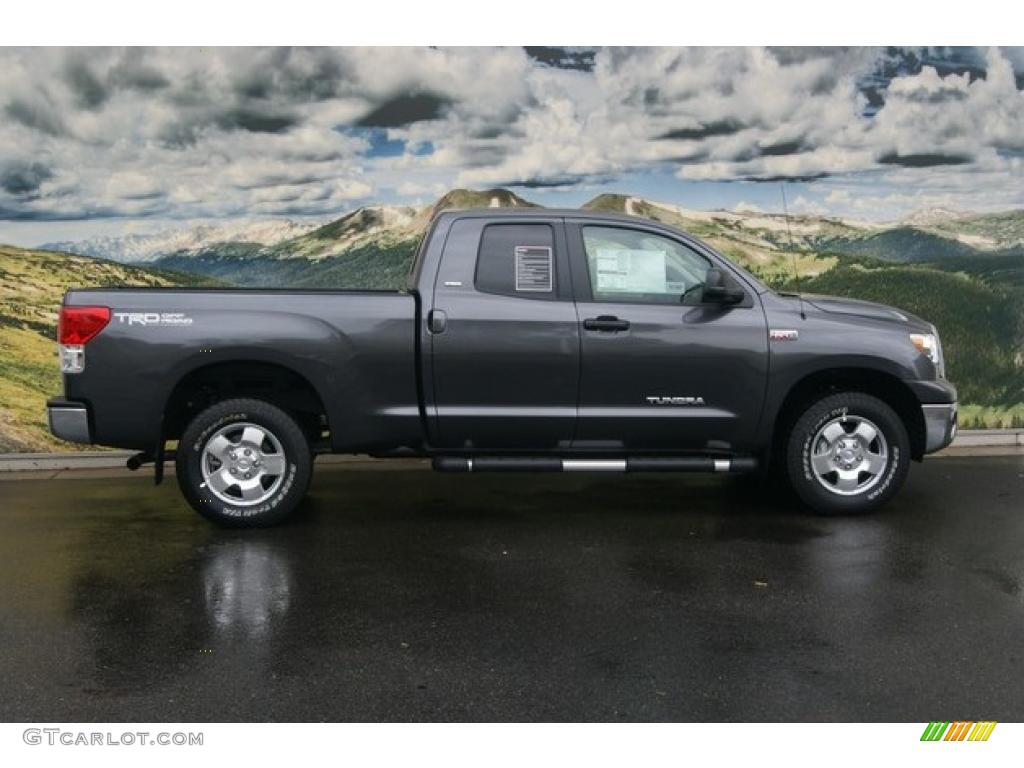 2011 Tundra TRD Double Cab 4x4 - Magnetic Gray Metallic / Graphite Gray photo #2