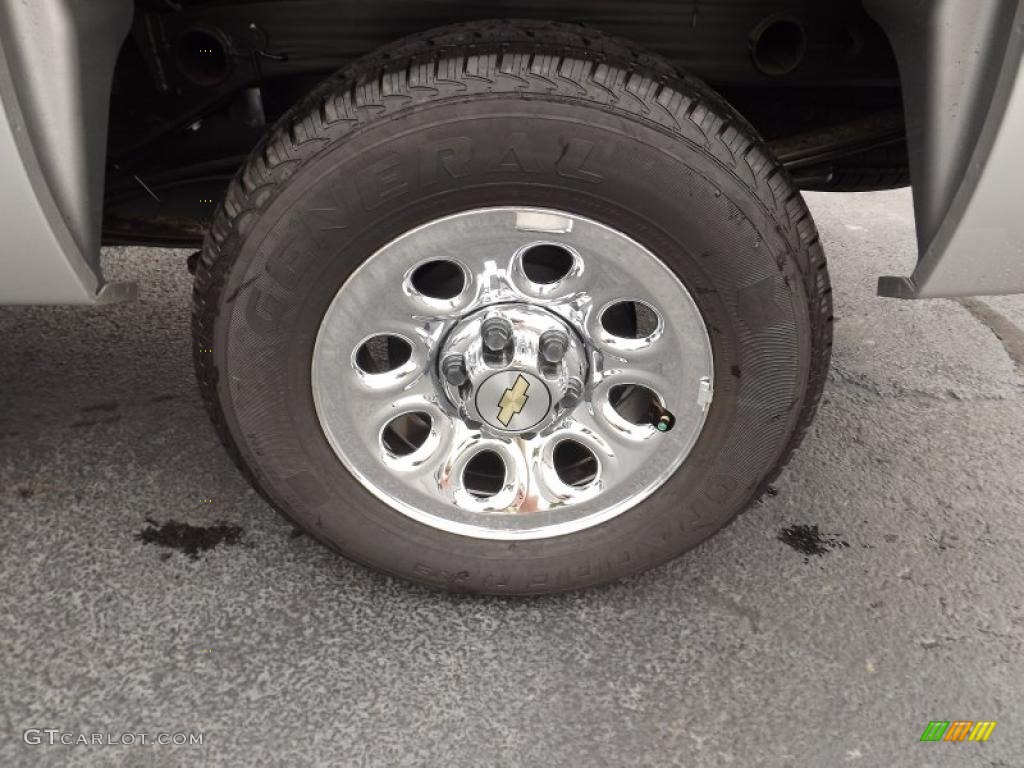 2011 Silverado 1500 LS Crew Cab - Sheer Silver Metallic / Dark Titanium photo #16