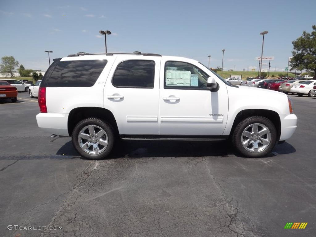 Summit White 2011 GMC Yukon SLT 4x4 Exterior Photo #52753996