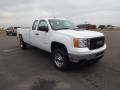 Summit White - Sierra 2500HD Work Truck Extended Cab 4x4 Photo No. 3