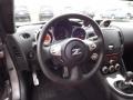 2009 Nissan 370Z Persimmon Leather Interior Steering Wheel Photo