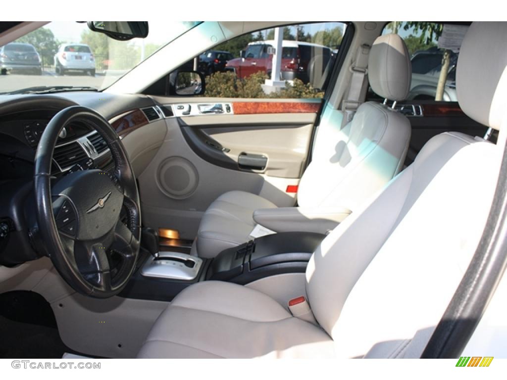 2004 Pacifica AWD - Stone White / Light Taupe photo #8