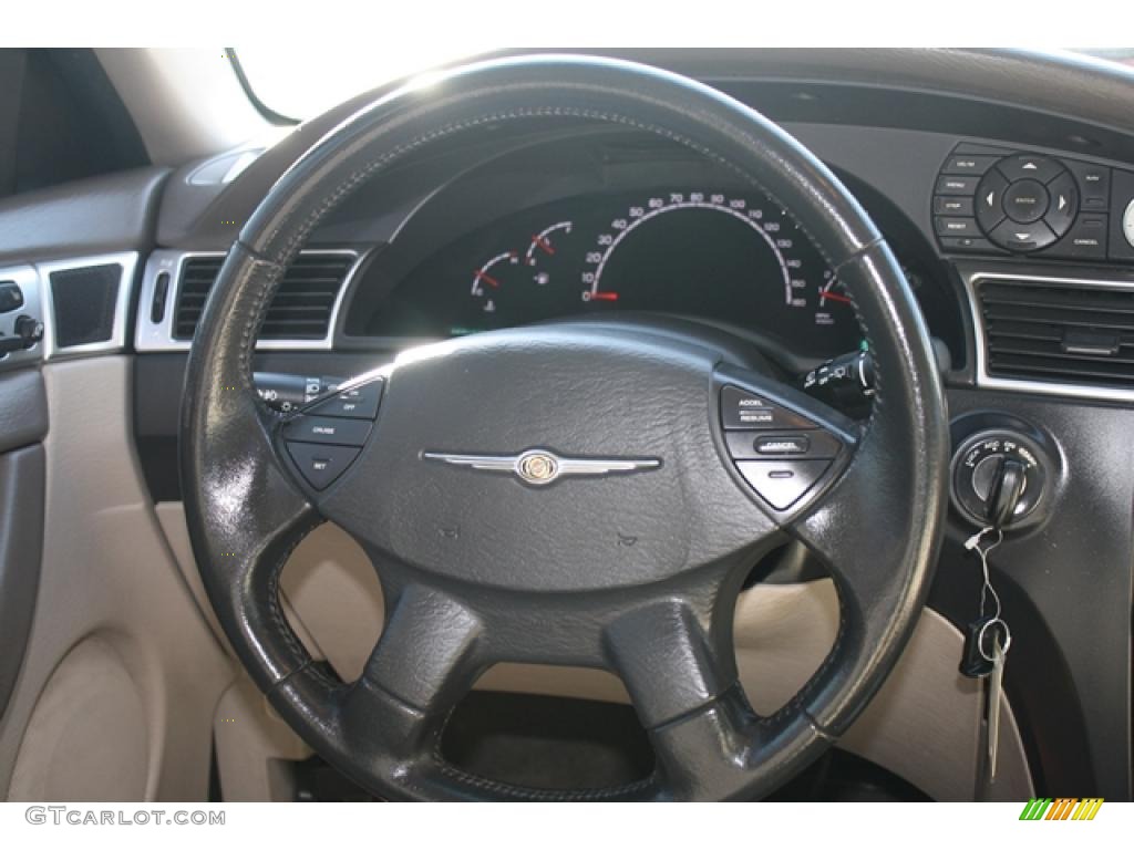 2004 Pacifica AWD - Stone White / Light Taupe photo #19