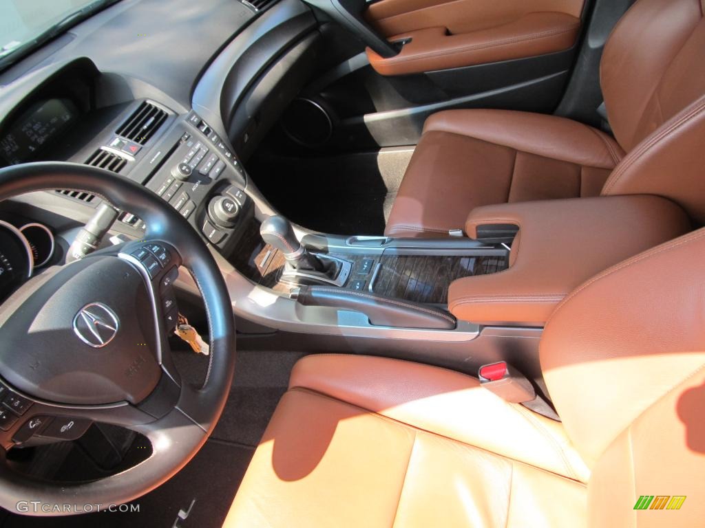 Umber/Ebony Interior 2009 Acura TL 3.7 SH-AWD Photo #52756448