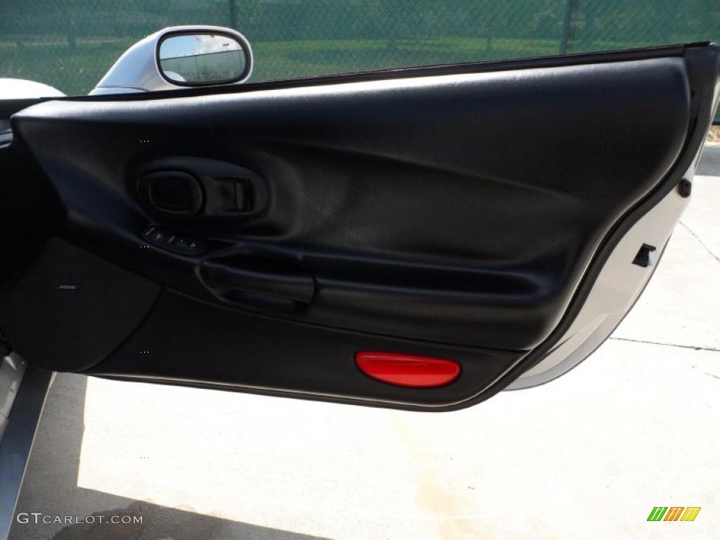 2001 Chevrolet Corvette Z06 Black Door Panel Photo #52757692
