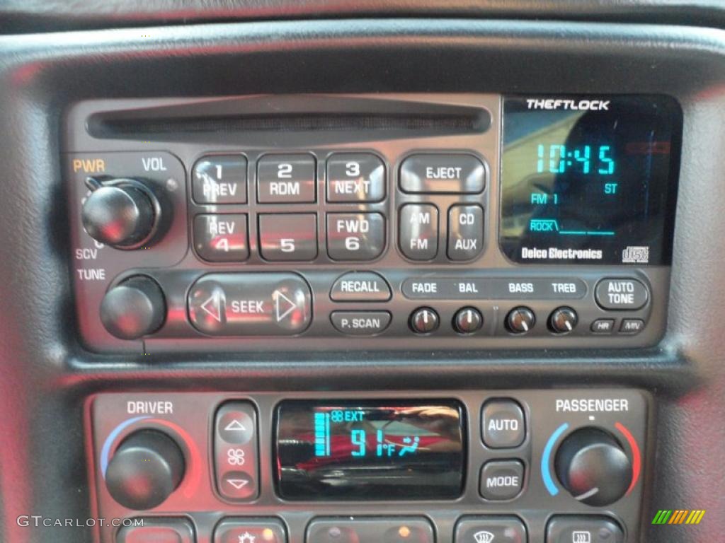 2001 Chevrolet Corvette Z06 Controls Photo #52757824