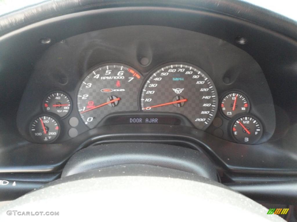 2001 Chevrolet Corvette Z06 Gauges Photo #52757876
