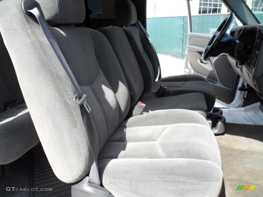 2005 Silverado 1500 Z71 Extended Cab 4x4 - Summit White / Medium Gray photo #27