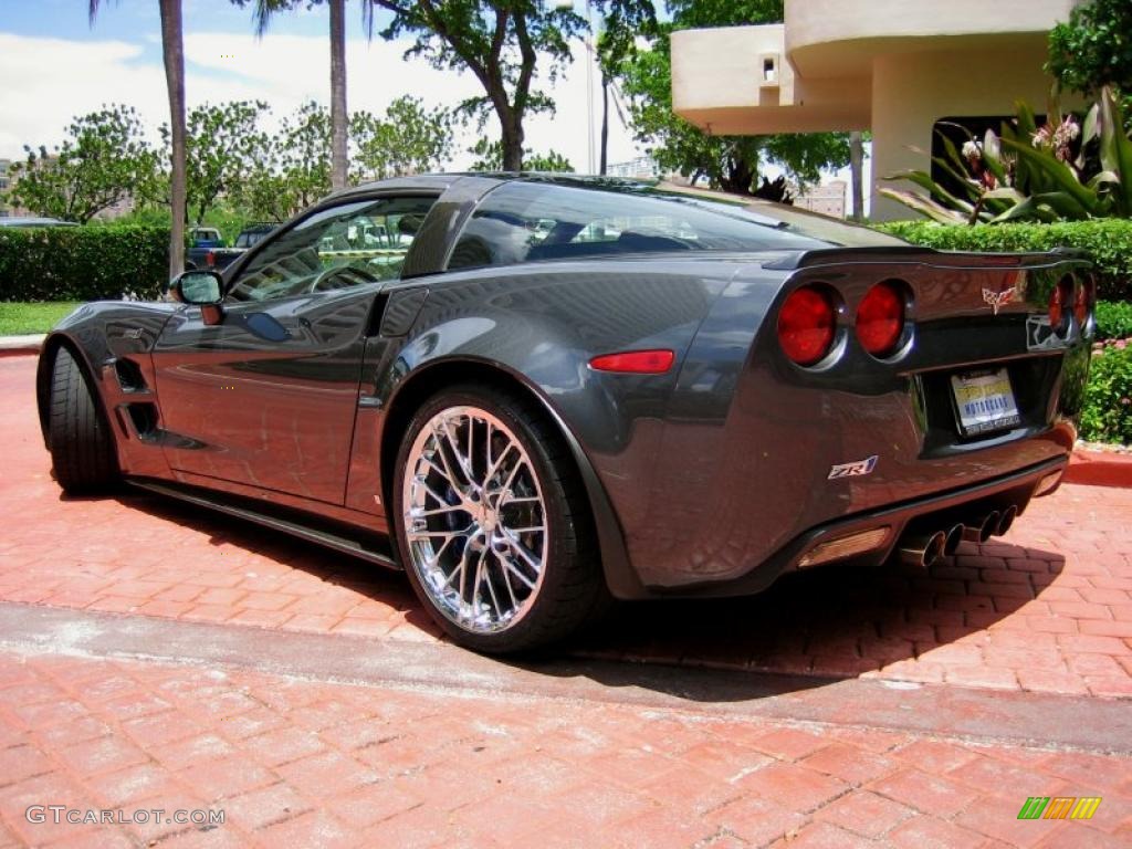 Cyber Gray Metallic 2009 Chevrolet Corvette ZR1 Exterior Photo #52759772