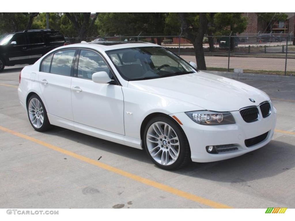 2011 3 Series 335d Sedan - Alpine White / Black Dakota Leather photo #8