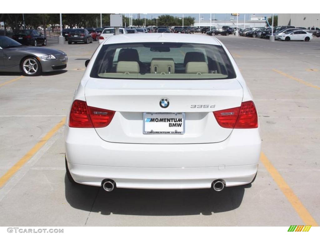 2011 3 Series 335d Sedan - Alpine White / Black Dakota Leather photo #10