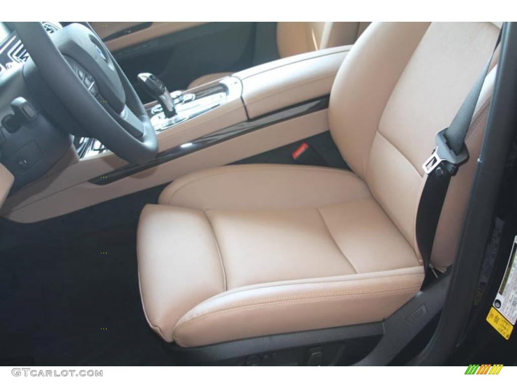 2012 7 Series 740Li Sedan - Carbon Black Metallic / Saddle/Black photo #5