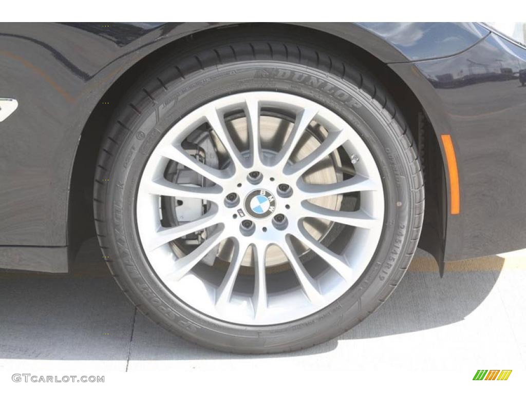 2012 7 Series 740Li Sedan - Carbon Black Metallic / Saddle/Black photo #9