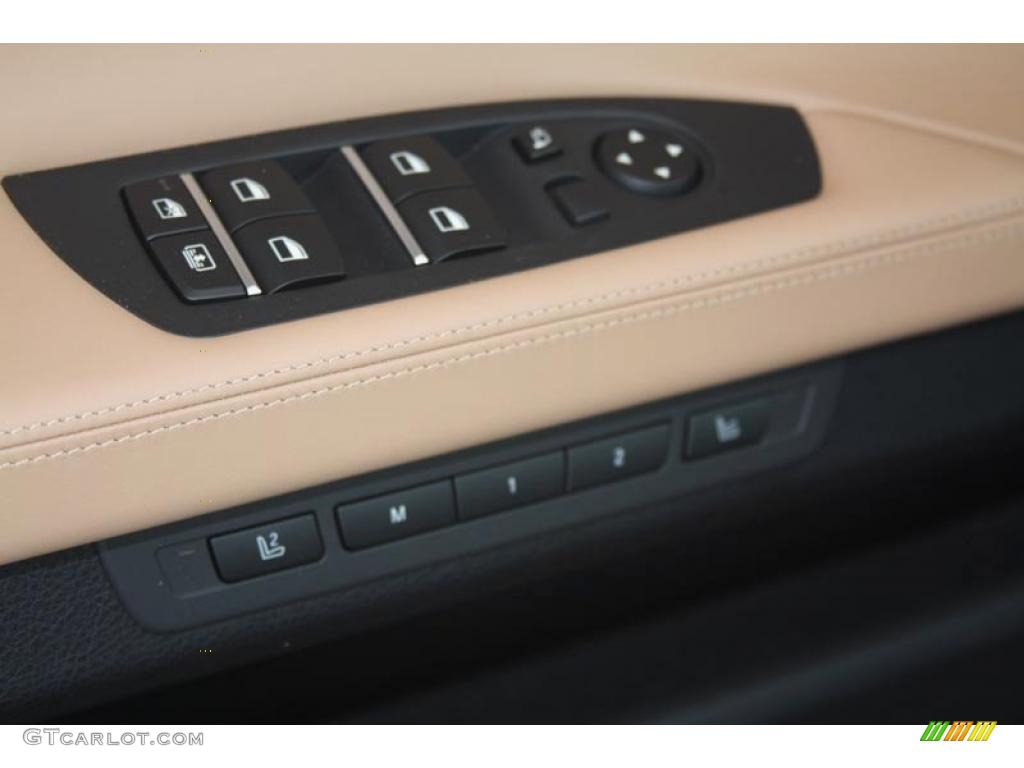 2012 7 Series 740Li Sedan - Carbon Black Metallic / Saddle/Black photo #14