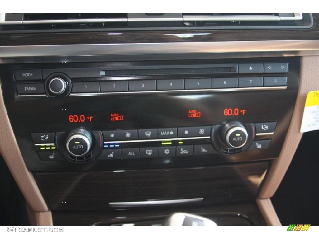2012 7 Series 740Li Sedan - Carbon Black Metallic / Saddle/Black photo #16
