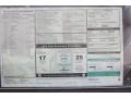 2012 BMW 7 Series 740Li Sedan Window Sticker