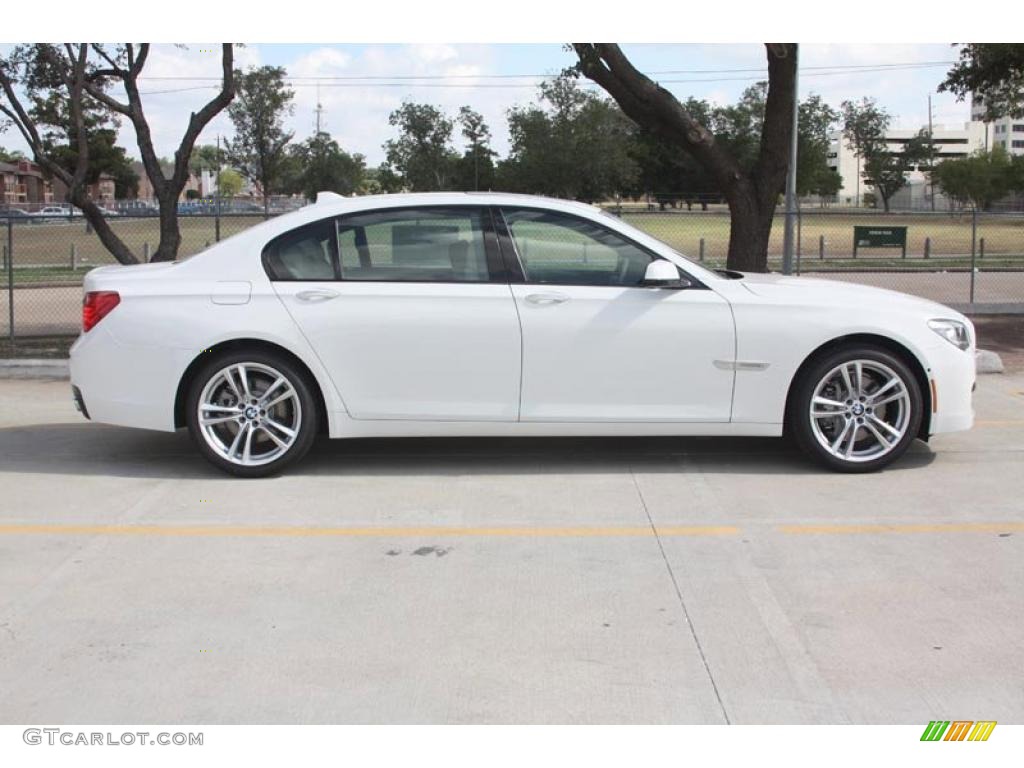 Alpine White 2012 BMW 7 Series 740Li Sedan Exterior Photo #52761696