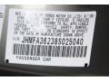 Galaxy Gray Metallic - Civic Hybrid Sedan Photo No. 7