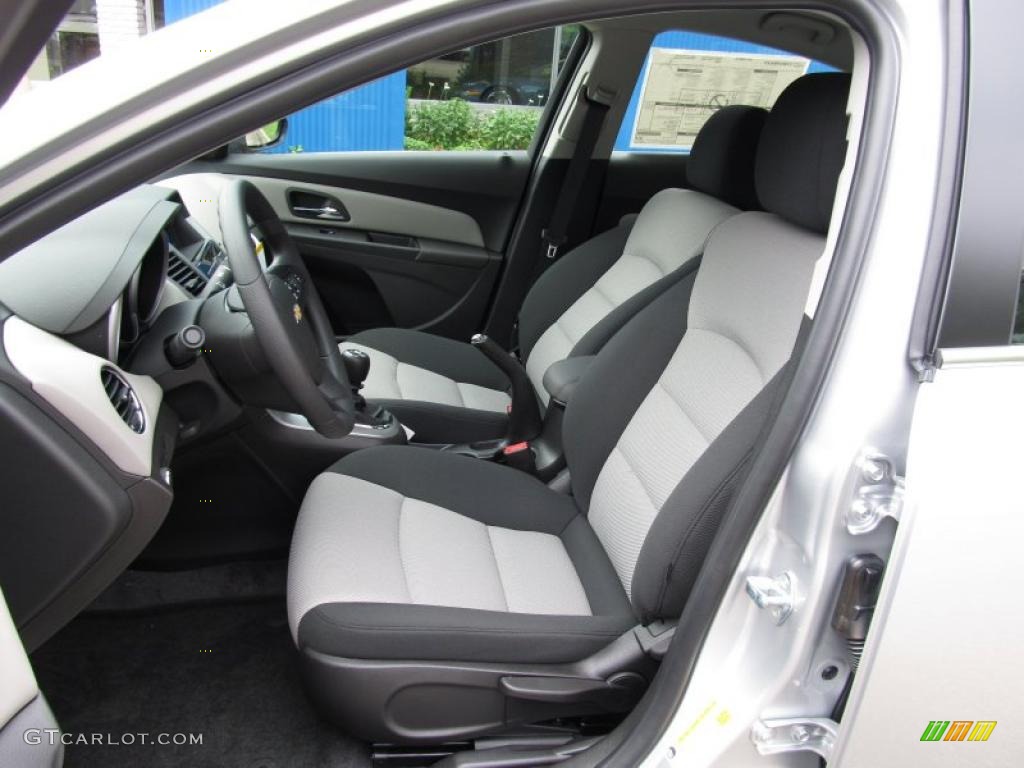 Jet Black/Medium Titanium Interior 2012 Chevrolet Cruze LS Photo #52762508