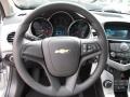 Jet Black/Medium Titanium Steering Wheel Photo for 2012 Chevrolet Cruze #52762552