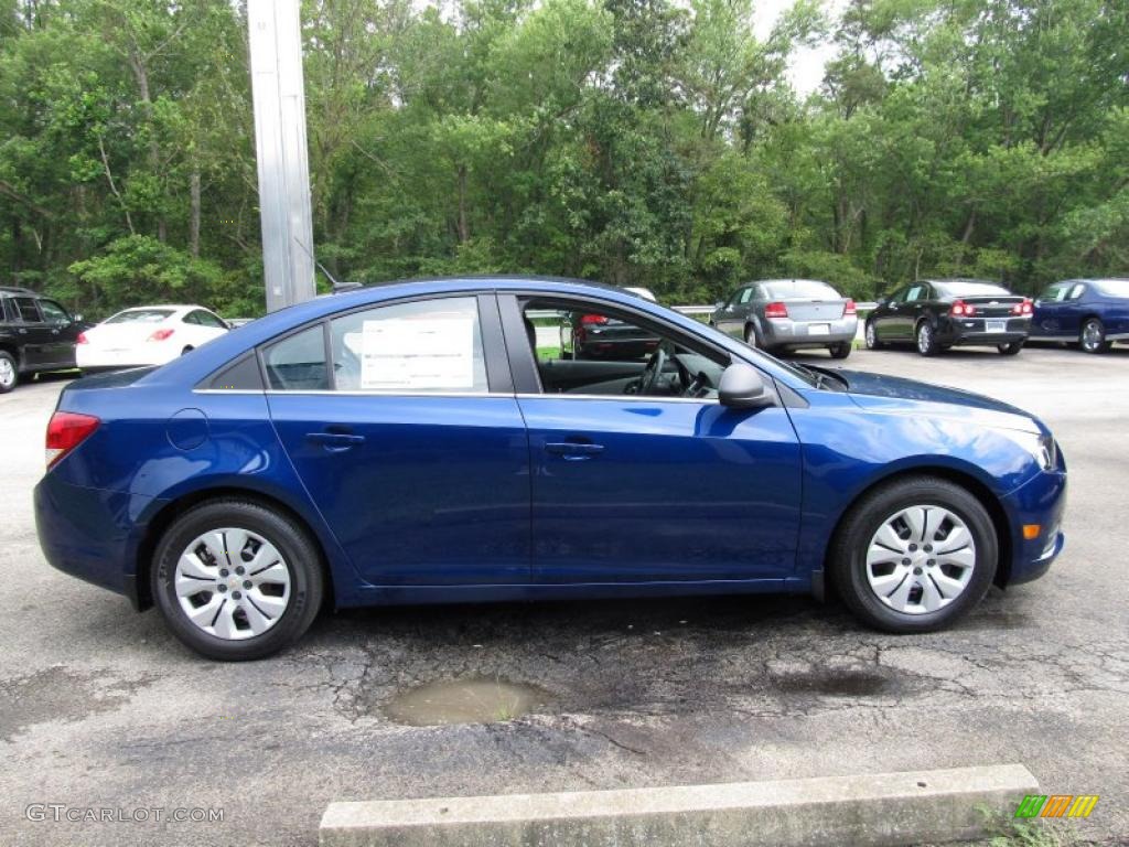 Blue Topaz Metallic 2012 Chevrolet Cruze LS Exterior Photo #52762756