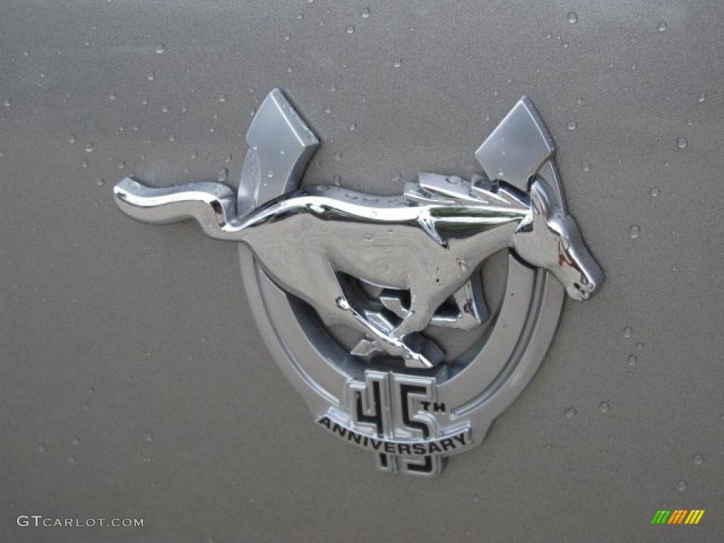 2009 Ford Mustang GT Premium Coupe Marks and Logos Photo #52764836