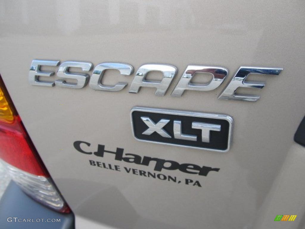2007 Escape XLT V6 4WD - Dune Pearl Metallic / Medium/Dark Pebble photo #9
