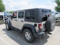 2007 Light Graystone Pearl Jeep Wrangler Unlimited X 4x4  photo #8